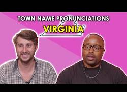 Enlace a Intentando pronunciar correctamente ciudades del estado de Virginia, EEUU