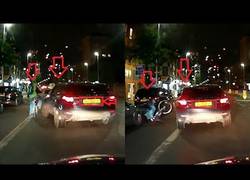 Enlace a Coche empuja intencionadamente a un ciclista en UK