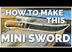 Enlace a Cómo fabricar una mini espada