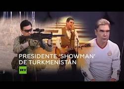 Enlace a El presidente de Turkmenistán es todo un showman