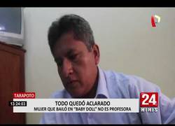 Enlace a Viralizan noticia falsa de profesora bailando en baby doll por el Día del Padr