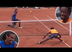 Enlace a El día en el que Monfils y Brown se enfrentan y convierten el partido en un circo