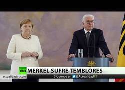 Enlace a Merkel sufre temblores en un acto público por segunda vez en 10 días