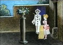 Enlace a El primer dibujo animado, Pauvre Pierrot (1892)