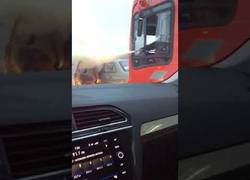 Enlace a Pelea entre conductores y uno de ellos acaba usando un extintor