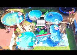 Enlace a Metas de la vida: Construir tu propio parque acuático en el jardín