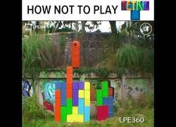 Enlace a Cómo NO jugar al tetris