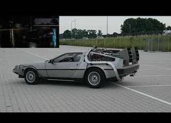 Enlace a Se construye una réplica funcional y a control remoto del delorean de 'Regreso al Futuro'