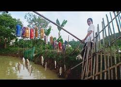 Enlace a Habilidades de supervivencia: Pescar con latas vacías