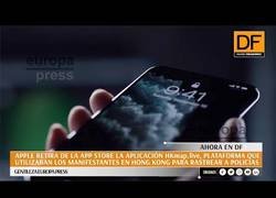 Enlace a Apple retira la app que utilizaban manifestantes de Hong Kong para rastrear policías