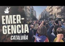 Enlace a Entrevistando a manifestantes en las concentraciones en Cataluña