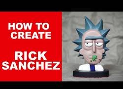 Enlace a Creando una perfecta figura tallada de Rick, de 'Rick & Morty'