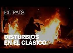 Enlace a Los altercados que se vivieron alrededor del Camp Nou durante la jornada del Clásico