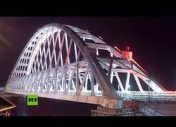 Enlace a Así fueron los 4 años de construcción del puente de Crimea en Rusia