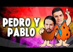 Enlace a Pedro y Pablo, el nuevo gobierno picapiedra