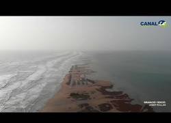 Enlace a El antes y el después del Delta del Ebro tras el temporal 'Gloria'