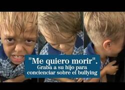 Enlace a Una madre comparte un vídeo en el que su hijo pide morir para concienciar sobre los efectos del bullying