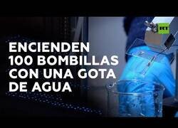 Enlace a Generan electricidad a partir de gotas de agua