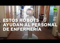Enlace a 'Robots enfermeros' ayudan al personal sanitario