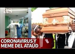 Enlace a Sanitarios parodian el meme del ataúd matando al coronavirus