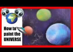 Enlace a Increíble técnica para pintar el espacio con graffiti