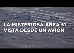 Enlace a Un piloto toma imágenes aéreas del Area 51