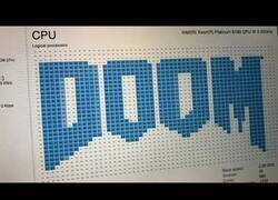 Enlace a Jugando al Doom con el administrador de tareas de Windows
