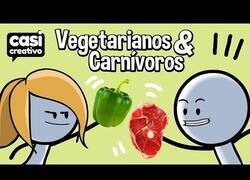 Enlace a Diferencias entre carnívoros y vegetarianos