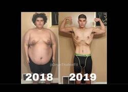 Enlace a Así ha logrado Omar Taher su gran cambio en un año para perder 100 kilos