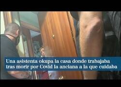 Enlace a Una asistenta okupa la casa donde trabajaba tras morir la anciana a la que cuidaba por Covid