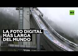 Enlace a Canon imprime la foto más larga de la historia