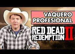 Enlace a Cowboy profesional juega a 'Red Dead Redemption ll'