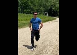 Enlace a Si la gente esprintara en lugar de caminar