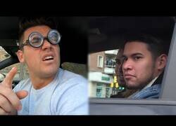 Enlace a Mirando de forma incómoda a otros conductores