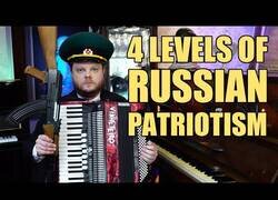 Enlace a 4 niveles para demostrar el patriotismo ruso