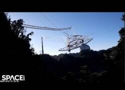 Enlace a Así colapsó el observatorio de Arecibo, activo en Puerto Rico desde 1963