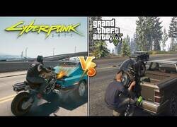 Enlace a Comparando las físicas de Cyberpunk 2077 con las de GTA V