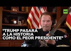Enlace a El mensaje de Arnold Schwarzenegger contra Donald Trump
