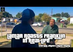 Enlace a Los actores de Lamar y Franklin recrean las mítica cinemática de GTA V