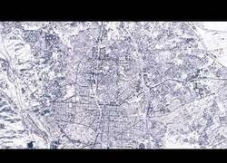 Enlace a Así se veía Madrid desde el cielo tras el paso de Filomena