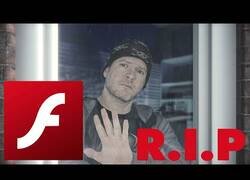 Enlace a La canción que se despide de Flash para siempre