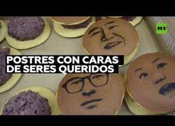 Enlace a Dulces con caras reales para amenizar el confinamiento en Japón
