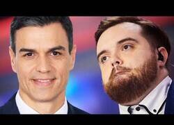 Enlace a Pedro Sánchez interpreta El Cuarteto de Ibai