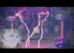 Enlace a Interpretando 'Take On Me' con bobinas Tesla