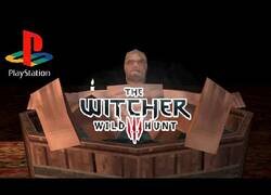 Enlace a Si The Witcher 3 estuviera disponible para PlayStation 1