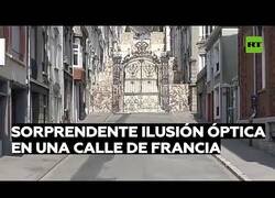Enlace a Ilusión óptica en forma de arte urbano en Francia