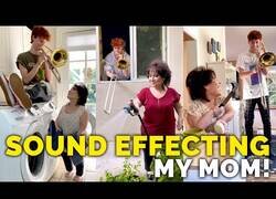 Enlace a Poniendo efectos de sonido a la vida de su madre