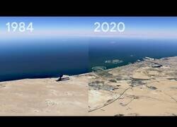 Enlace a Google Earth no enseña el cambio que han sufrido las ciudades del planeta los últimos 35 años