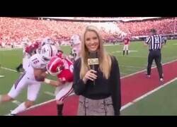 Enlace a Ser reportero de la NFL es un auténtico deporte de riesgo