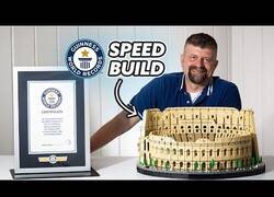 Enlace a El Coliseo de Lego más rápido en construirse